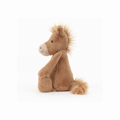 Jellycat Bashful Pony Farmyard USA | 30497KTQR